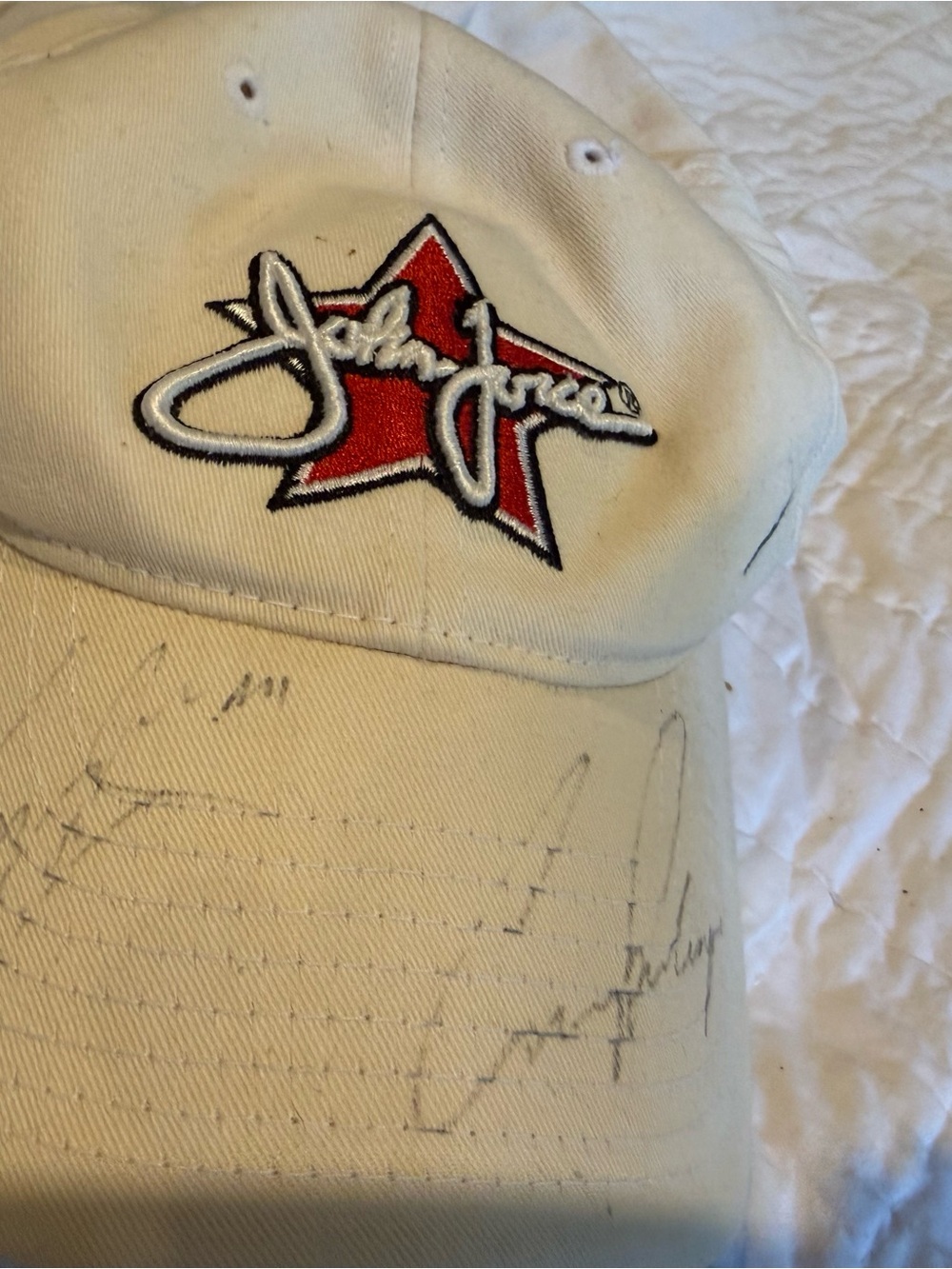 Collectible NHRA POWERade Drag Racing Series Baseball Cap w Red Star Embroidery